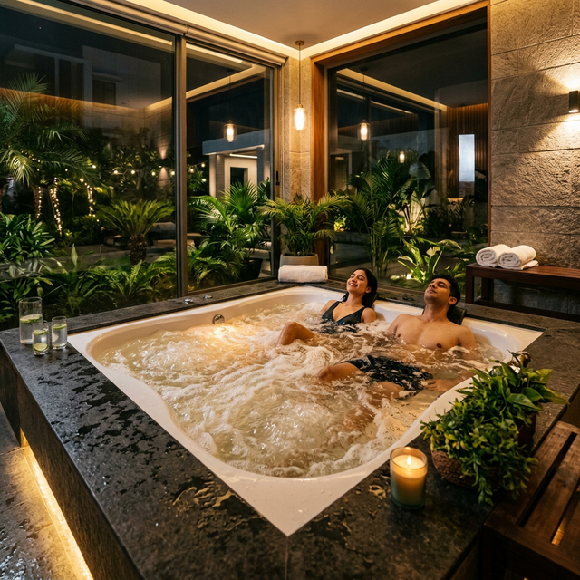 Jacuzzi bath in gomti nagar